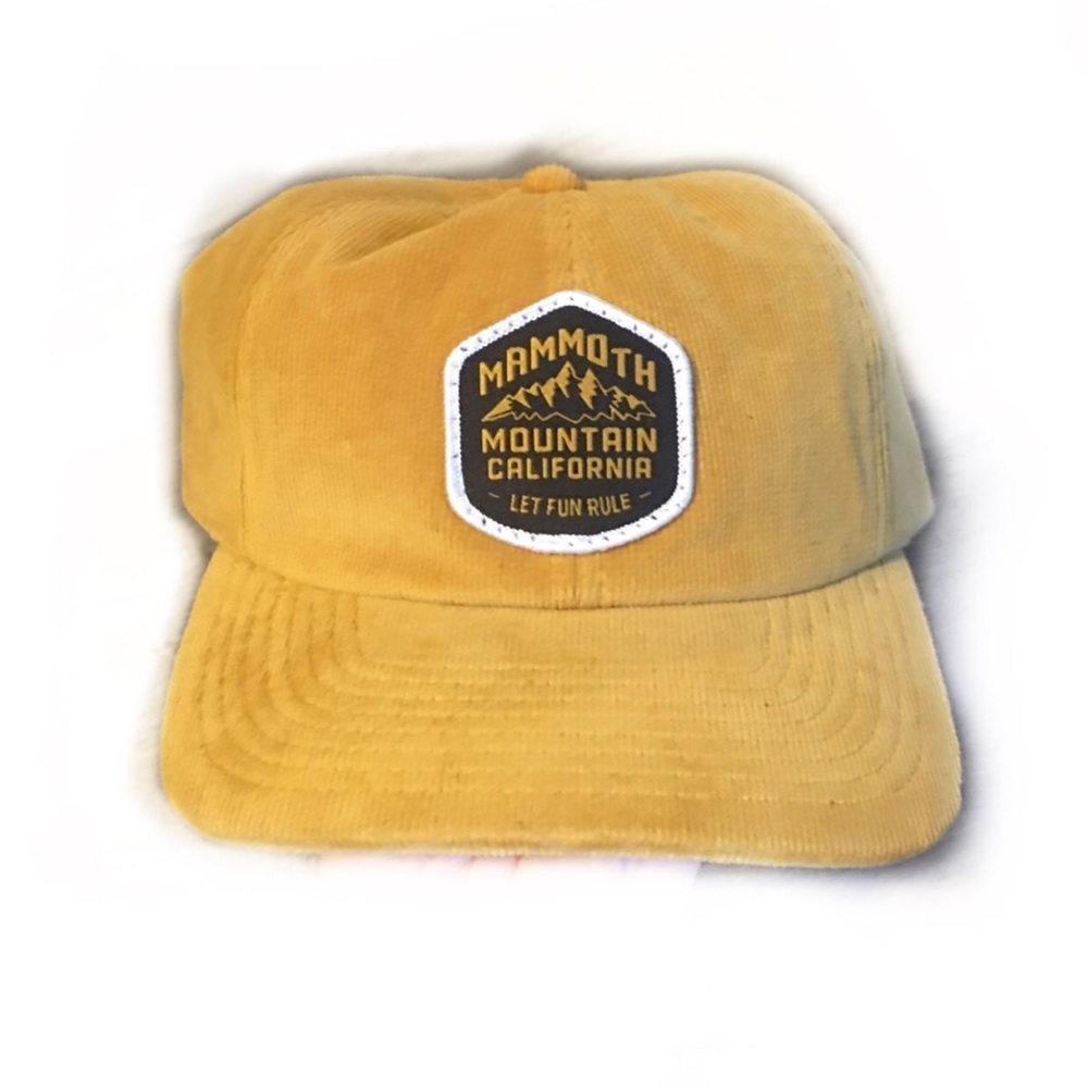Mammoth Mountain California Minaret Corduroy Hat